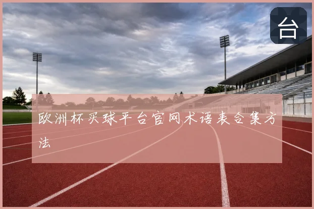 欧洲杯买球平台官网术语表合集方法