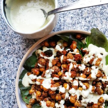 creamy vegan cashew dressing recipe perfect for salads and roasted veggies and dips